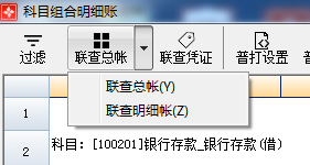 科目组合明细账1-3